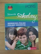 Pons szkolny słownik niemiecko- polski polsko- niemiecki 