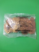 2gr.1992r.saszetka bankowa- 100 monet menniczych-rzadka