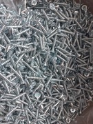 Wkręt unix stożkowy m3,5x20 ocynk biały do mebli 1000szt