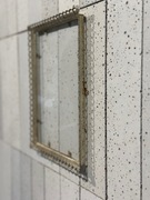 Stara metalowa ramka ozdobna na zdjęcie