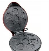 Gofrownica ZWIERZĘTA Czerwona 1200W