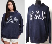 GAP granatowa bluza dresowa duże logo unisex 18 - 20 lat