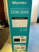 Grzejnik elektryczny Warmtec EGW-2000