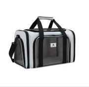 Torba transportowa dla zwierząt, jasny niebieski, 45x28,5x28cm