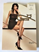 Gatta Brigitte w beżową siateczkę/kabaretki r.3-4