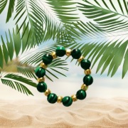 Pierścionek Malachit