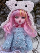 monster high lalka draculaura g1 ooak custom repaint