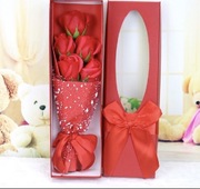 Kwiaty mydlane 5 szt w bukiecie 