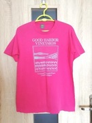 118 Różowa koszulka t-shirt z nadrukiem rozmiar M