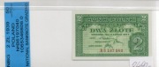 II RP BANK POLSKI NA EMIGRACJI DWA ZŁOTE 1939 S. B GRADING nieobiegowy