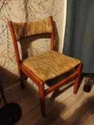 Krzesło PRL drewniane