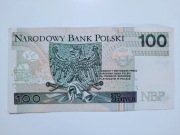 181#N BANKNOT 100 ZŁ 2012 ROK SERIA AA CIEKAWY NUMER KAŻDA CYFRA INNA!!!