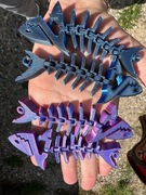 Rekinek brelok tiktok HIT elastyczna zabawka