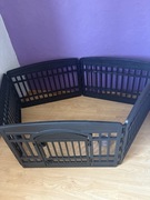 Kojec iris ohyama dla psa z zamykanymi drzwiami wysokosc 60cm 6 paneli