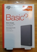 Dysk zewnętrzny HDD Seagate Basic Portable 2TB Nowy