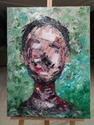 Obraz 80x60cm, farby olejne, sztuka współczesna