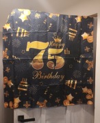 Obrus na 75 urodziny