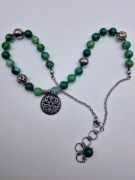 Handmade naszyjnik - MONETA WĘZEŁ CELTYCKI