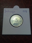 Moneta Indonezja 5 rupii 1979 