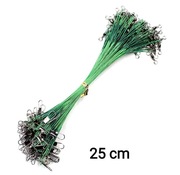 Przypon stalowy 25 cm - 2 szt 