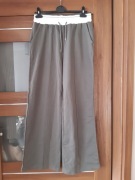 Spodnie Megi lxl khaki szerokie nogawki