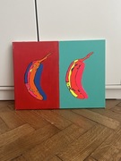 Nowoczesny obraz “Banany” pop art