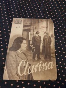 stara ulotka filmowa kinowa clarissa nr 293