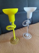 Świecznik komplet zawijasy