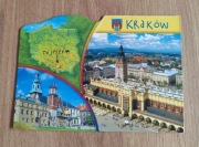 Widokówka Pocztówka   Kraków Zamek Rynek Sukiennice 
