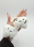 Breloczki zęby brelok zawieszki ząbki matching wisiorki do kluczy torebki