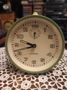 Stary budzik nakręcany Cliper lata 80 te