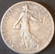 Srebrna Moneta Siewczyni, 50 centymów 1917