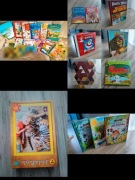 Duży zestaw paka 23szt książka książeczka 