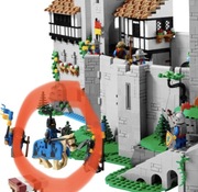 Lego Black Falcon Kawaleria Jeździec koń 10305