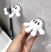 Uchwyt na szczoteczki Mickey z przyssawką | Łazienkowy hak wielofunkcyjny