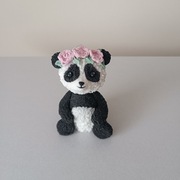 Miś panda na tort roczek