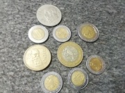 Zestaw starych monet Meksyk 9szt.