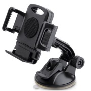 Uniwersalny UCHWYT SAMOCHODOWY DO TELEFONU do SZYBY długi NA przyssawkę