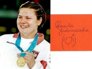 KAMILA SKOLIMOWSKA- zdjęcie z oryginalnym autografem