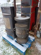 Piec koza metalowy szamotowy 