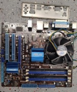 Płyta główna Asus PSG41C-M LX z procesorem c2d