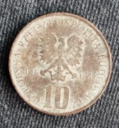 Boleslaw Prus 1847 - 1912 1984r // 10 zł ORAZ 50 gr RP 1923