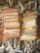 Drewno rozpałkowe pakowanie małe worki 