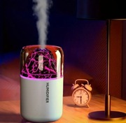 Miniaturowy nawilżacz powietrza z wulkanem i kolorowym LED USB TYPE-C.