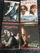 Filmy DVD Johnny Deep - 5 filmów.