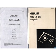Asus K8V-X SE User Guide Quick Start Guide