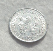 Czechosłowacja II. Republika ČSR 10 halerzy haléřů 1953 KM# 38