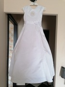 Sukienka komunijna satyna 128cm ADRIA