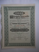 WARSZAWSKIE TOW FABRYK CUKRU -5000 zł !!! - 1937 r