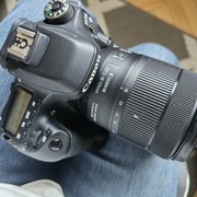 Canon EOS 80D + 18–135mm IS USM + grip + power zoom + obiektywy M42